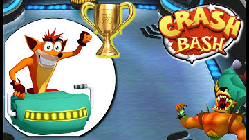 Crash Bash Gameplay w/Intro(PS1) HD:720p | CrashBall