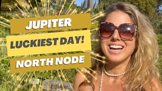 Luckiest Day of the Decade! 🌟Jupiter conjunct North Node💫 Astrology | Destiny | Portal