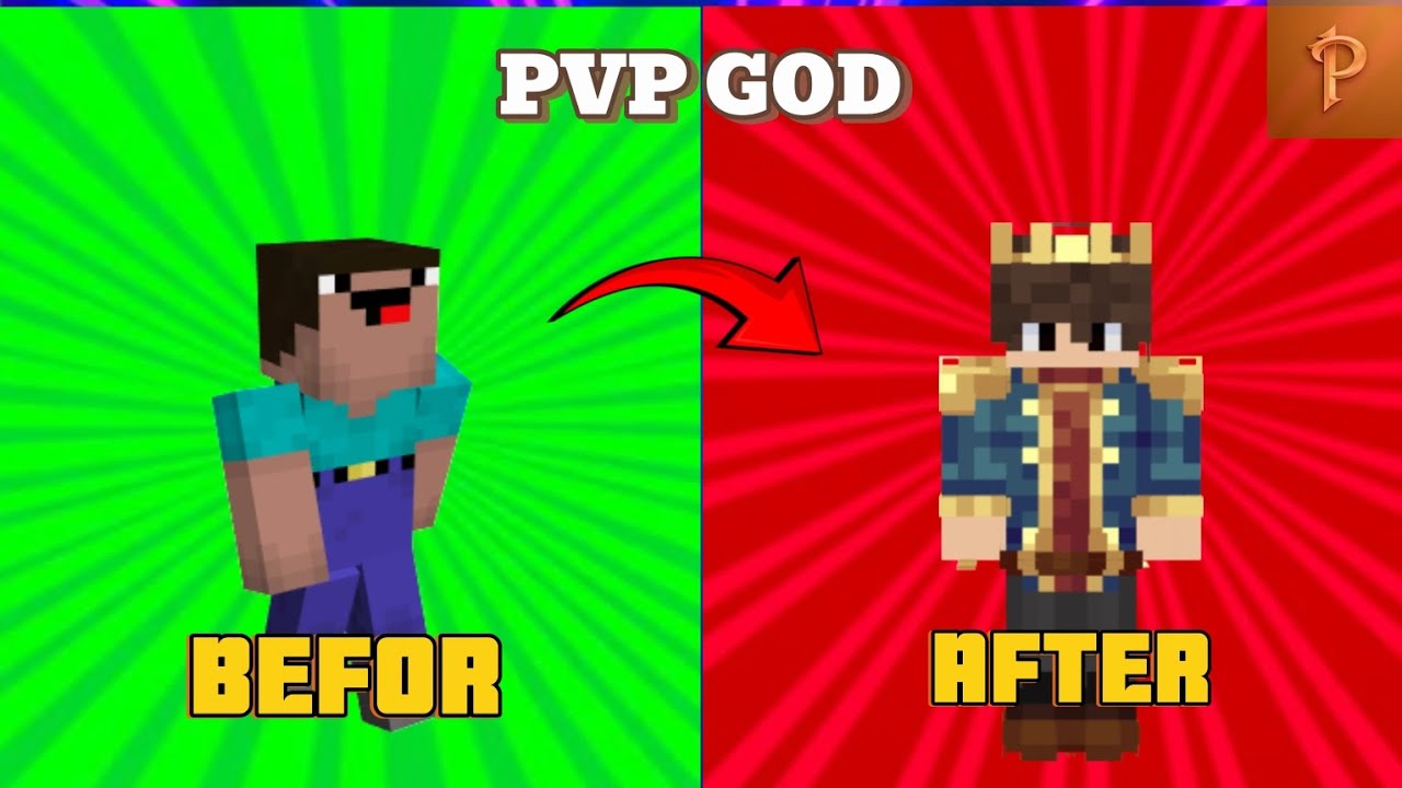 How to Become PVP God in Minecraft pe🤔| Minecraft pe me PVP God Kaise ...