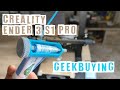 Recensione stampante 3D Geekbuying Creality Ender 3 S1 Pro. Per ABS, PETG, PA, PLA, TPU, PVA e WOOD