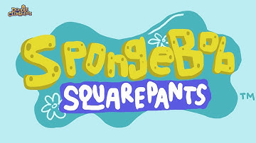 how to draw SPONGEBOB SQUAREPANTS logo bumper ID - NICK