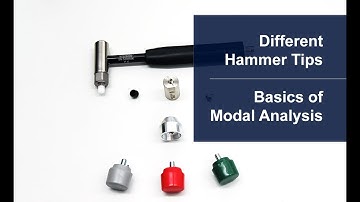 Different hammer tips | Introduction to modal analysis | Part 5