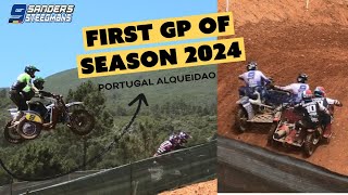 Sidecarteam Sanders/Steegmans: GP Alqueidão  Portugal 20/21-04-2024