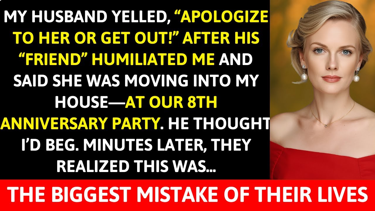 My Husband Yelled, “APOLOGIZE TO HER OR GET OUT!”—He Didn’t Know His Worst Nightmare Began