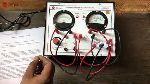 Ionization Potential of Mercury Experiment