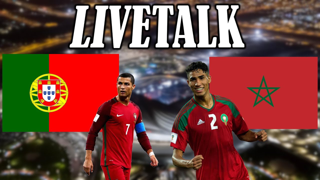 🔴LIVE Portugal - Marokko 01 VIERTELFINALE WM 2022 LIVETALK Das letzte WM-Spiel von CR7!