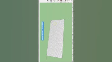 How To Create Louvers In Sketchup!!! Easy!!! #Shorts