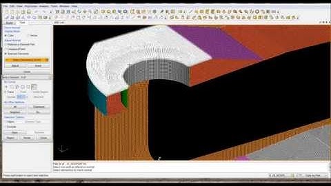 NISA PRESYS FEA Element orientation check and changing
