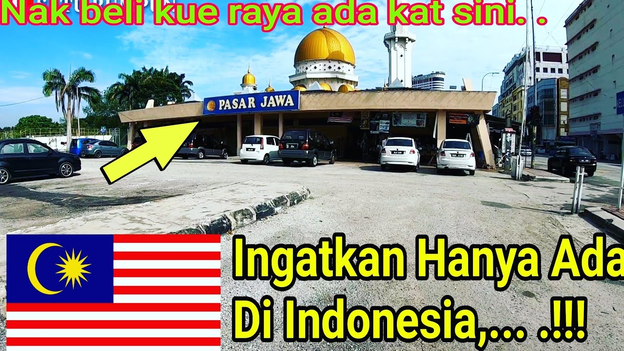 Pasar Jawa Klang Malaysia Yang Berniaga Orang Jawa Atau Orang Malaysia