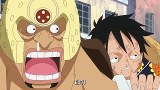 Sabo menghadang Burgess yang ingin menyerang Luffy...!!!
