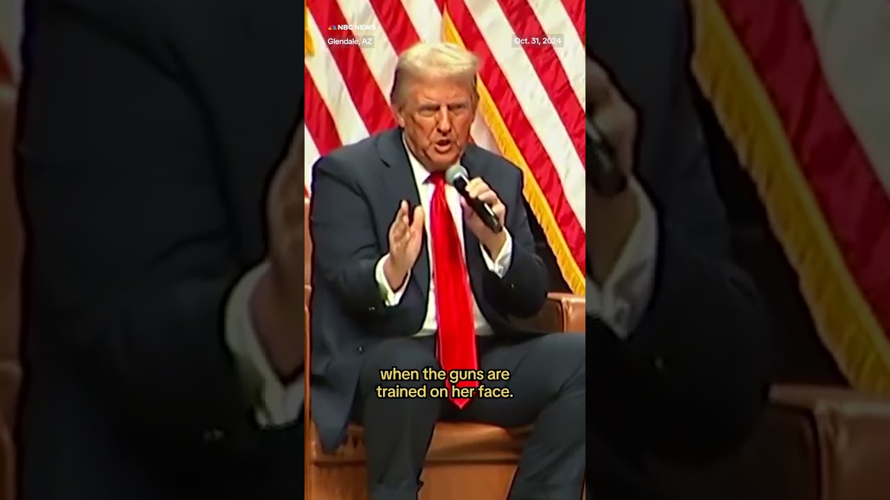 Trump says Liz Cheney wouldn’t be such a ‘war hawk’ if she had guns pointed at her Trump says Liz Cheney wouldn’t be such a ‘war hawk’ if she had guns pointed at her