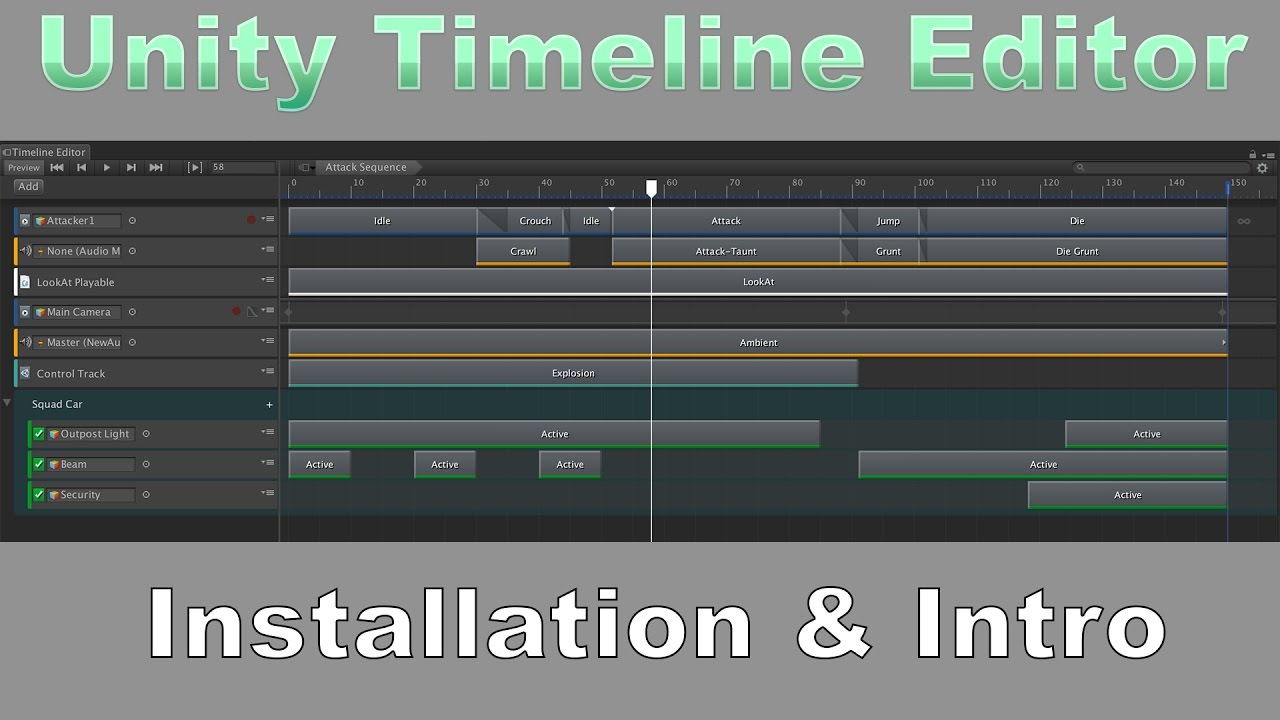 experimental timeline