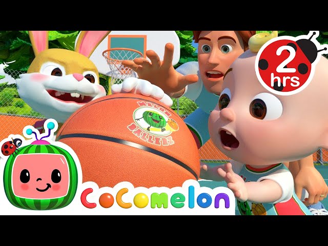 🏀 Basketball Song KARAOKE! 🏀 | 2 HOURS OF COCOMELON! | Sing Along With Me! | Moonbug Kids Songs class=