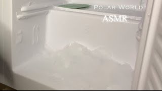 Ice Eating: Emptying Mini Freezer and Removing 1st Layer / Changing Only Bites Post #iceeatingasmr
