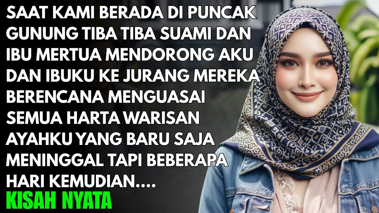 SUAMI DAN MERTUA MENDORONG AKU DAN IBUKU JATUH KEJURANG UNTUK MENGUASAI HARTA WARISAN - KULAKUKAN...