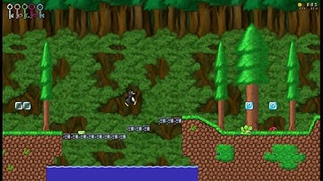 SuperTux 0.4.0 Crumbling Path reverse (all coins)