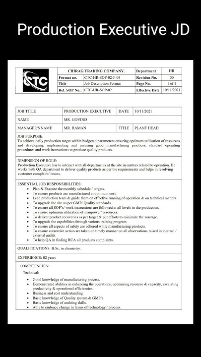 production-executive-job-description-jd-production-executive-job