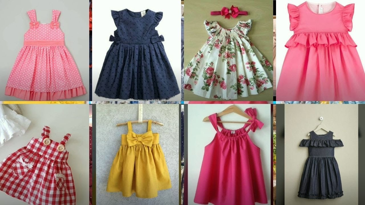 Simple Frock  Baby Frock  Cutting and Stitching  BST  YouTube