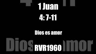 1 John 4: 7-11 | God is love | Biblical Reflections | Reina Valera 1960 Bible | Audio Bible
