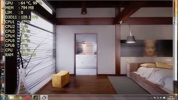 Unreal Engine 4 Lucid Arch Dreams Demo GTX 960