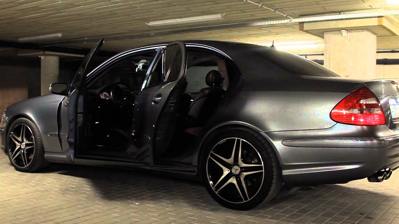Mercedes E500/w211 AMG Package, 4-Matic, 306PS - YouTube