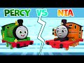 Thomas &amp; Friends Go Go Thomas! 🔹🌷 Percy VS Nia Daring Docks Plummet through Windmills!