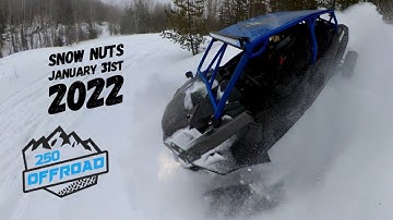 Polaris RZR Turbo S Going Snow Nuts In Kelowna BC, January 31, 2022