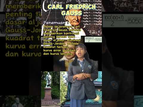 Video: Siapa orang tua Carl Friedrich Gauss?