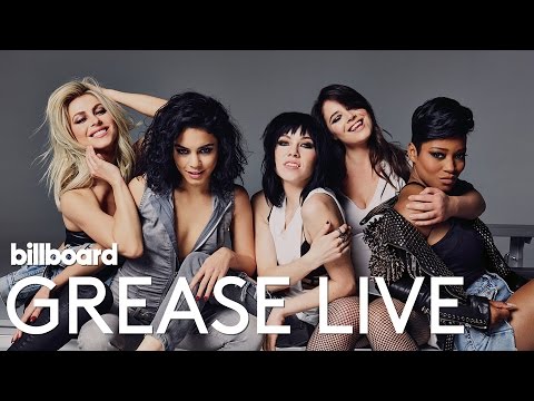 Grease Live! Julianne Hough, Vanessa Hudgens and "Pink Ladies" | The Billboard Cover Shoot