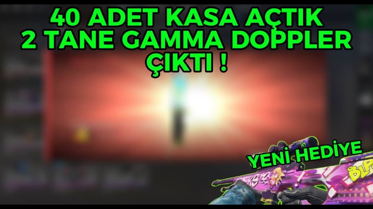 2 ADET GAMMA DOPPLER BIÇAK ÇIKARTTIK ! ( AWP CRAKOW HEDİYELİ )