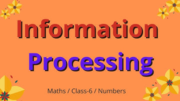 Information Processing / Class-6 / Maths / Unit -6