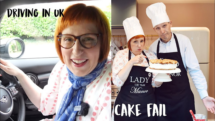 A NEW CHAPTER: Driving in UK & German cake fail