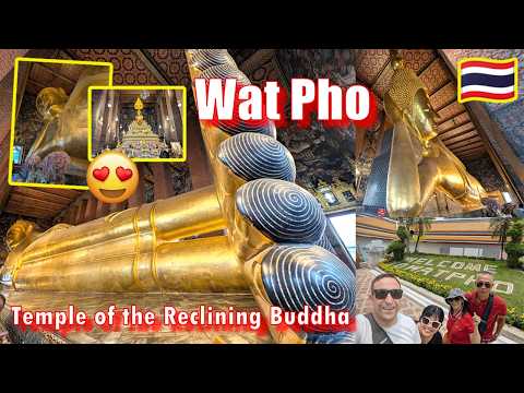 Exploring Wat Pho Walking Tour And Reclining Buddha Visitor Guide In Bangkok, Thailand 🇹🇭
