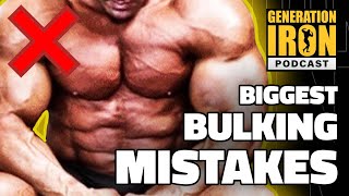 Victor Martinez Warns Of The Biggest Bulking Mistakes In Bodybuilding | GI Podcast