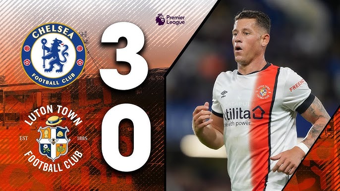 Sterling brilha, Chelsea bate o Luton Town e vence a primeira na