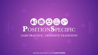 PS | DEFENSIVE TRANSITION | RECOVER | GAME PRACTICE