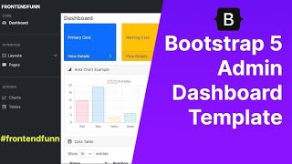 Admin Dashboard - Bootstrap Template-Part 5