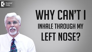 Why can't I inhale through my left nose? - Dr. P Harihara Murthy