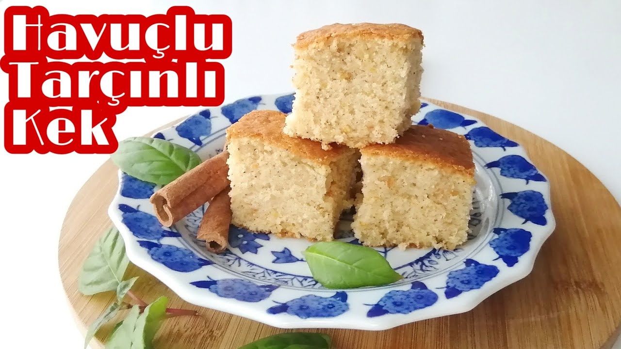 HAVUÇLU TARÇINLI KEK KABARMA GARANTİLİ LEZZET GARANTİLİ 🥕🍞 havuçlukek