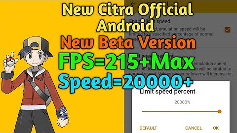 Citra Official Android How to increase speed 20000+Ultra and Fps 210+MAX on Android Full explained
