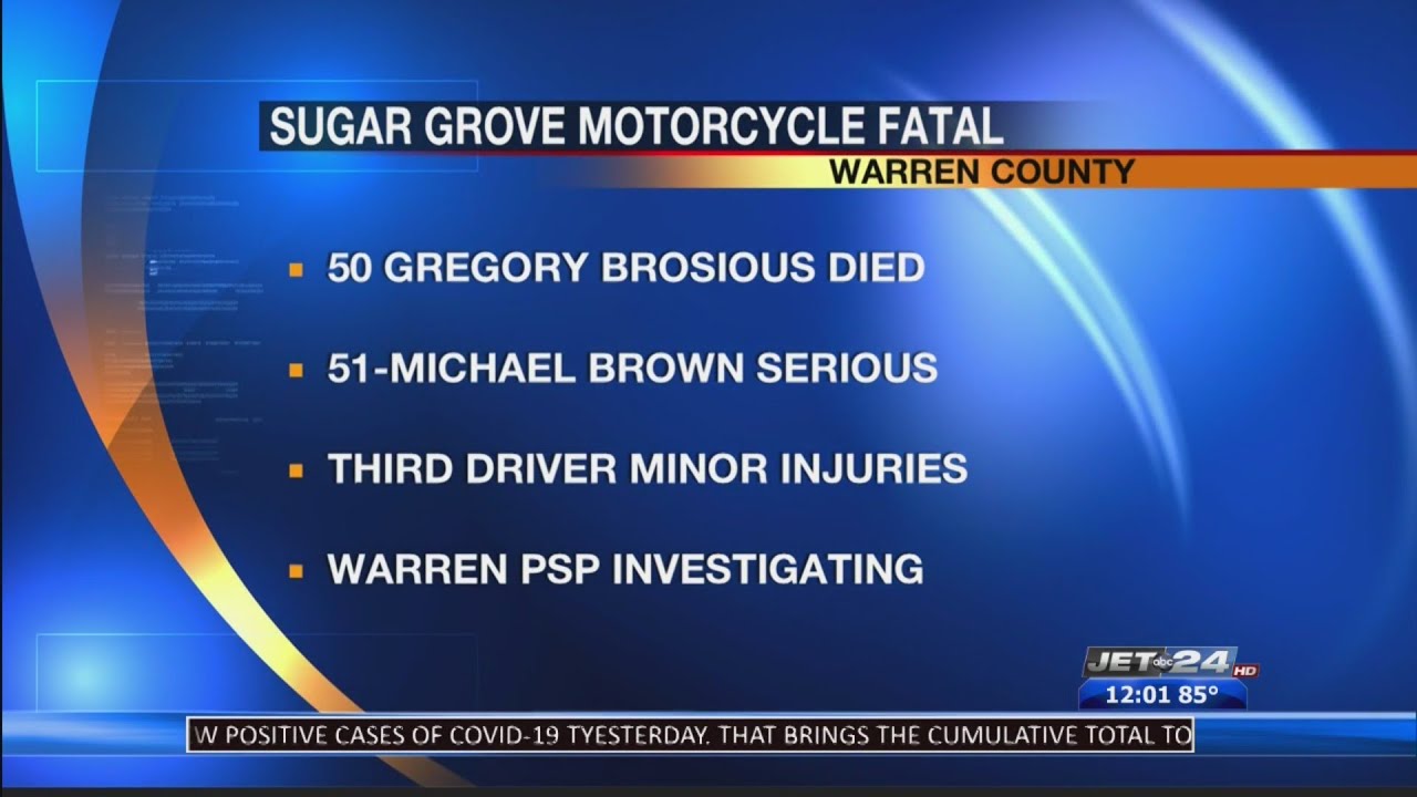 Three vehicle accident in Warren County takes the life of a motorcycle ...