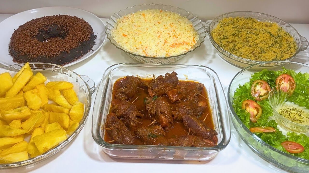 ALMOÇO DE DOMINGO DIA DOS PAIS - ALMOÇO COMPLETO PARA O DIA DOS PAIS - CARDÁPIO SIMPLES E FÁCIL