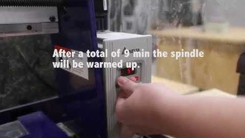 Shopbot Warmup Procedure