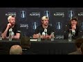Flyers Sean Couturier | ‘Happy for Philly’ | Travis Konecny &amp; Trevor Zegras Game 3 Penguins Post