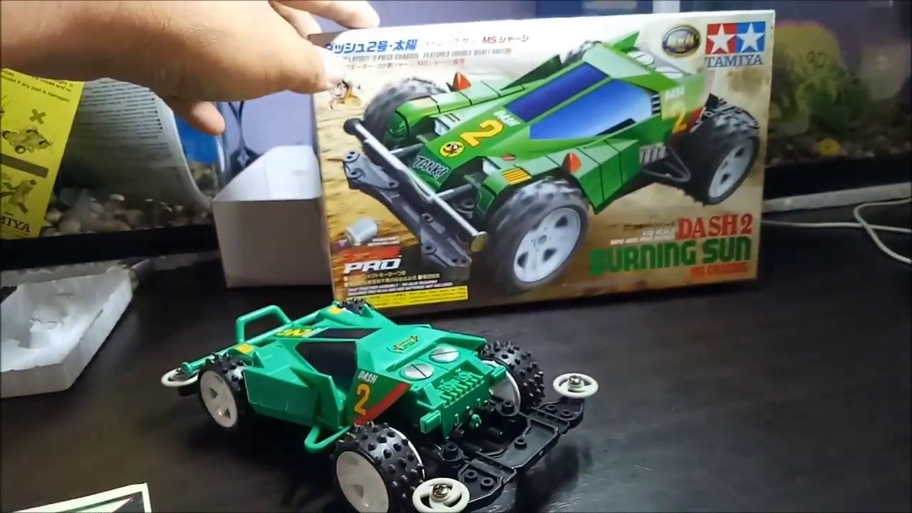 Pasang Tamiya Mini 4WD Dash 2 Burning Sun | Time Lapse | HD - YouTube