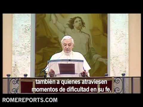 Benedicto XVI: "San Agustn es modelo de persona en...