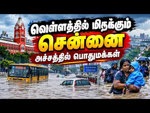 மழைநீரில் மிதக்கும் தலைநகரம்!தத்தளிக்கும் பொதுமக்கள்! | Chennai Rain | Flood Alert