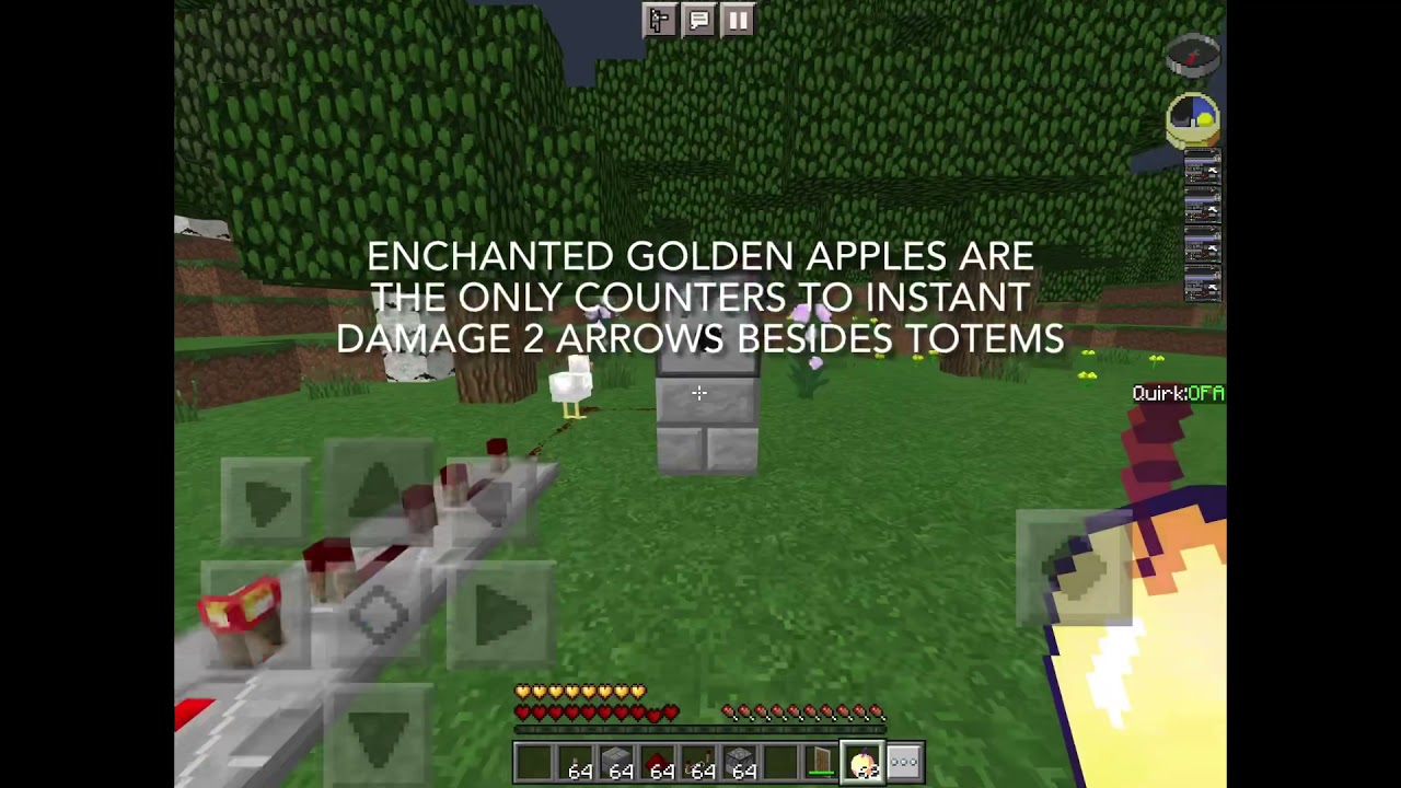 3 Facts About Instant Damage 2 arrows in bedrock edition