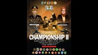 KAPOLRES CUP - KEJUARAAN PENCAK SILAT CHAMPIONSHIP 2 - KABUPATEN LUMAJANG - HARI KE 1 MALAM