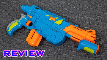 [REVIEW] Nerf Vortex VTX Praxis | Unboxing, Review, & Firing Demo!